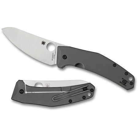 Spyderco 2024 Spyderco Spydiechef Titanium Lc200N Plain SPY-C211TIP